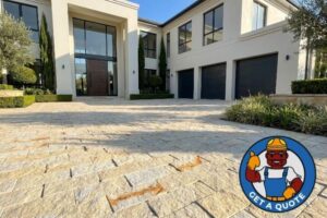 sandstone-pavers-driveway